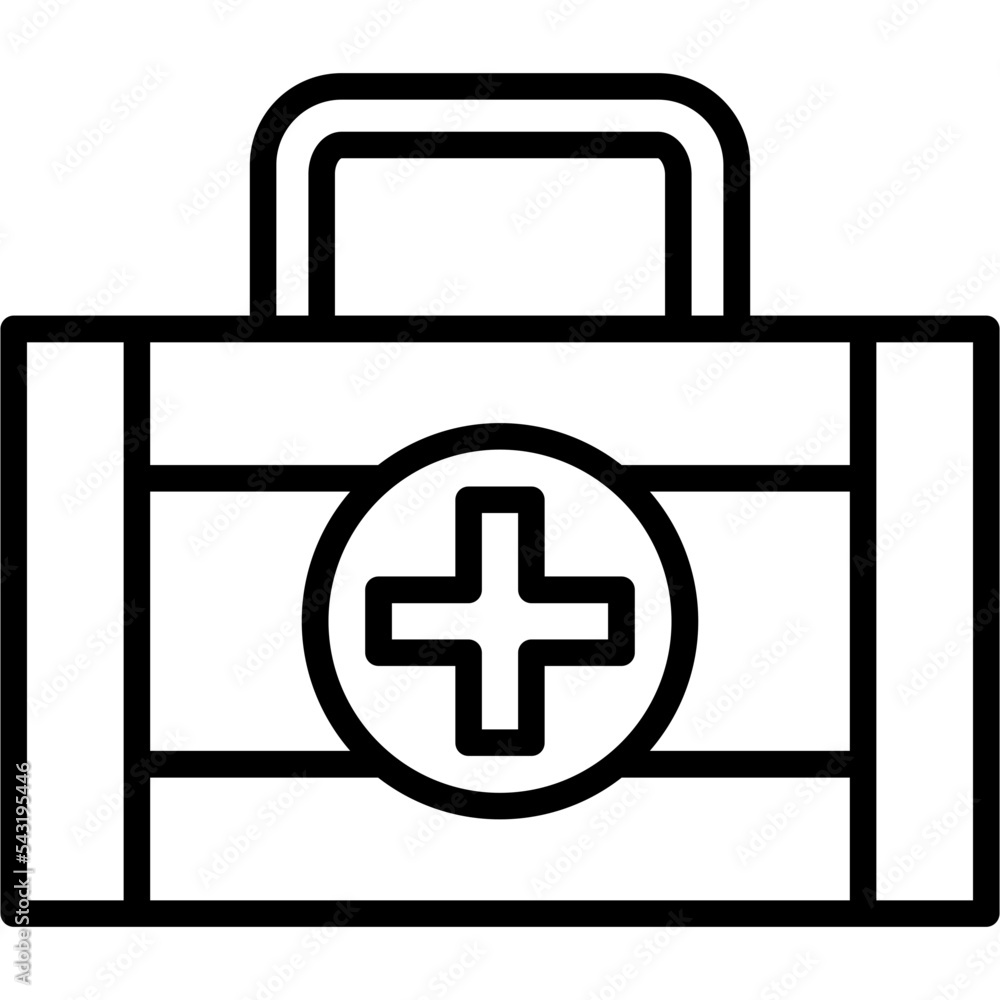 Obraz premium First Aid Kit Icon