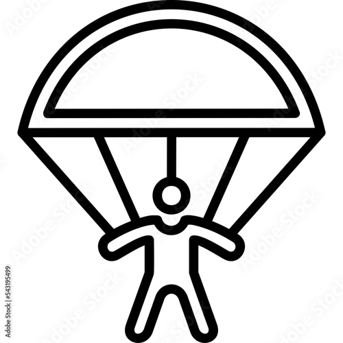 Skydiving Icon