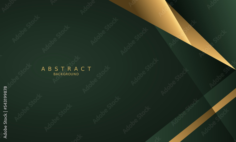 dark green luxury premium background and gold line. dark green luxury premium background and gold line.