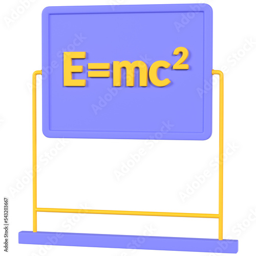 Plakat w ramie Relativity 3D icon