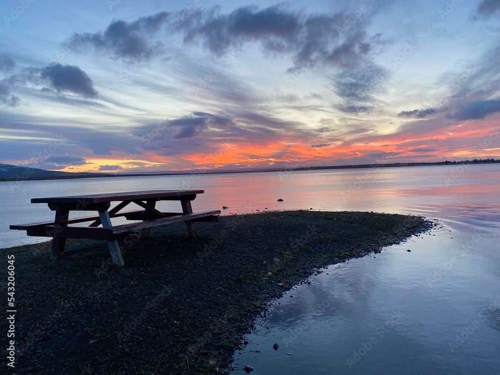 Sunrise in Iceland Stock-Foto | Adobe Stock