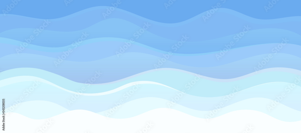 Abstract blue wave design river ocean wave layer vector background illustration. Blue waves great background Abstract blue wave design river ocean wave layer vector background illustration. Blue waves great background