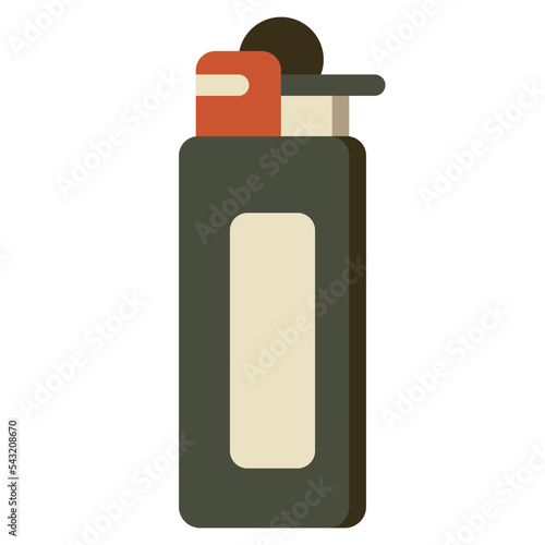 LIghter flat icon