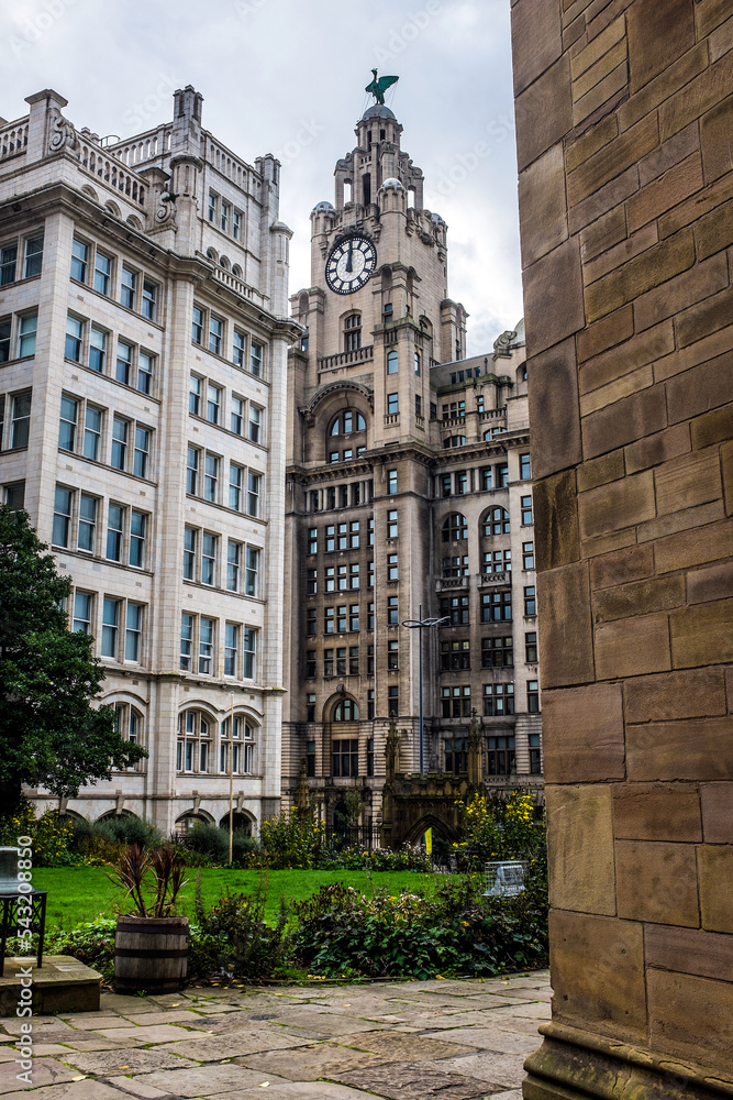 Royal Liver Building, Liverpool, England.