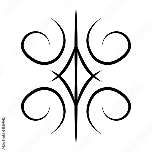 tattoo or ornamental icon