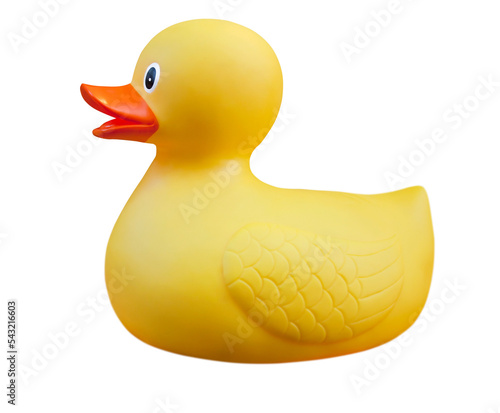 Obraz na plátně Beautiful yellow rubber duck.