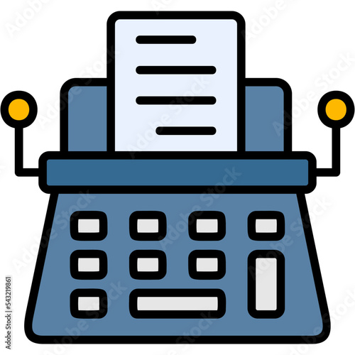 Typewriter Icon