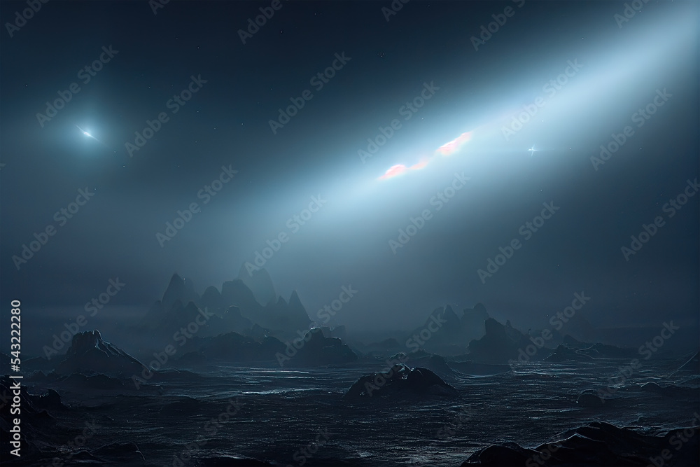 Fototapeta premium Bckground with space fantasy