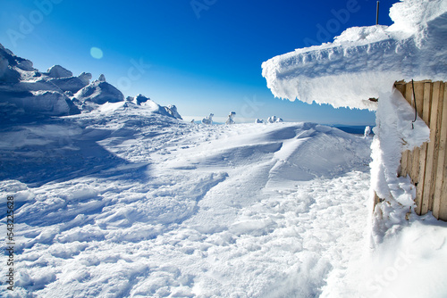 Fototapeta Naklejka Na Ścianę i Meble -  Szrenica mountain, Karkonosze mountains, Poland.