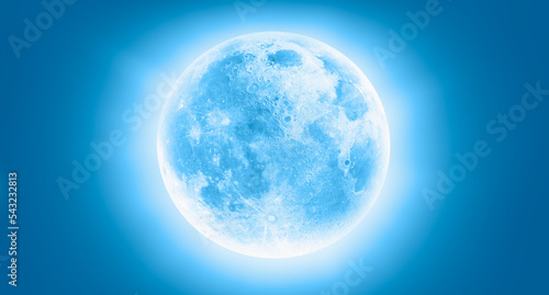 Fototapeta Naklejka Na Ścianę i Meble -  Full Blue Moon 