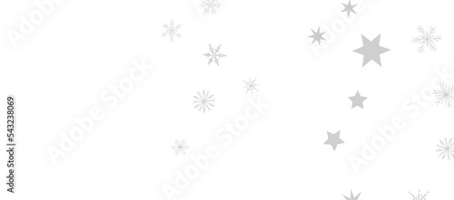 Christmas Card - Snowflakes Of Paper In Frame © vegefox.com