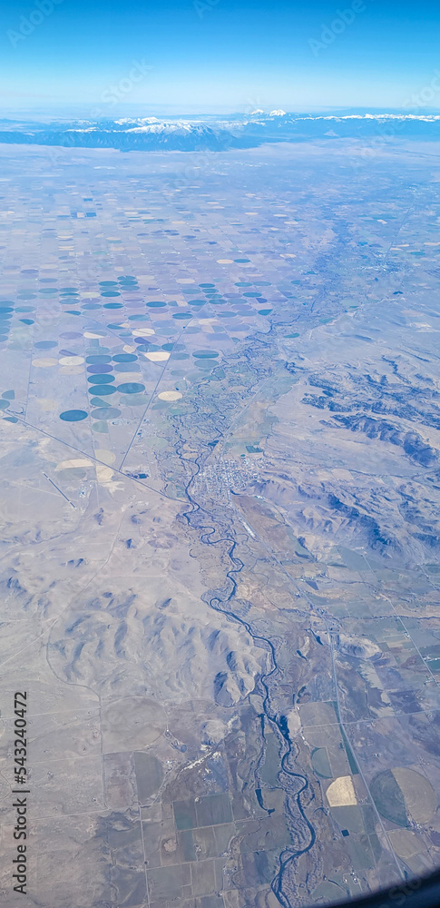 Aerial Imagery of New Mexico and Colorado