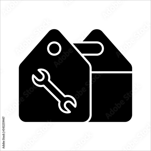 Tools Box line icon. concept web buttons. vector illustration. 