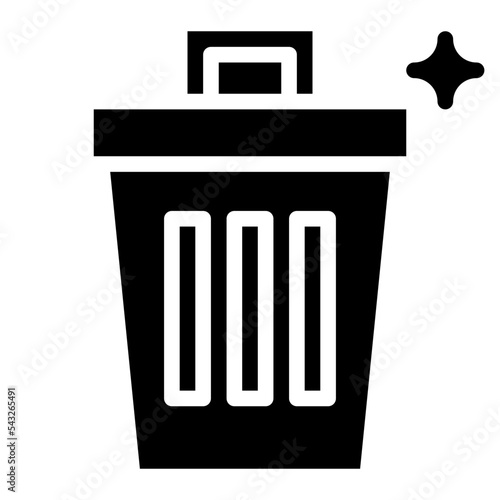 bin glyph icon style