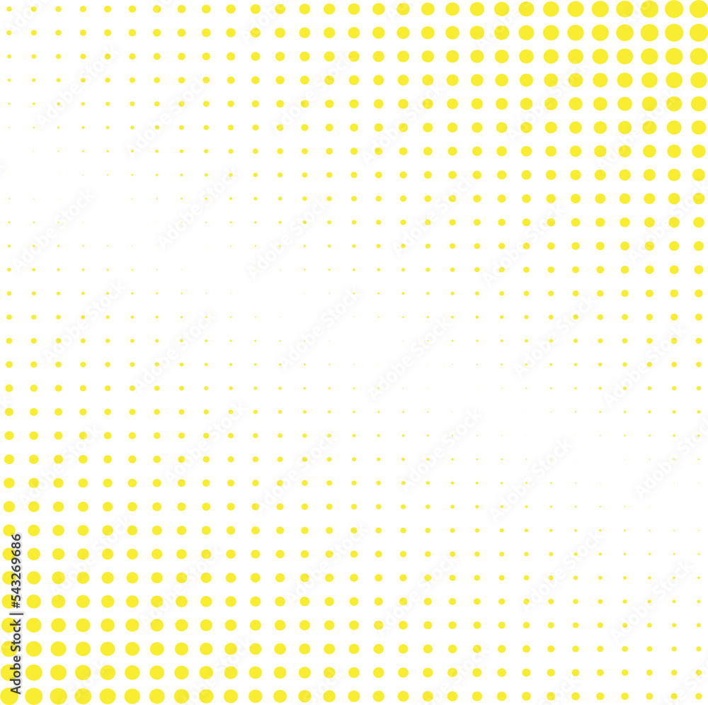 pattern with yellow dots