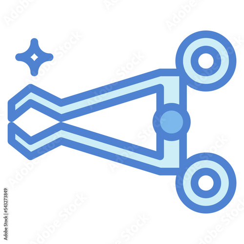 forceps two tone icon style