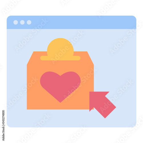 online donation icon