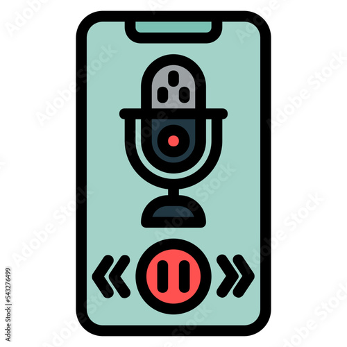 online podcast icon