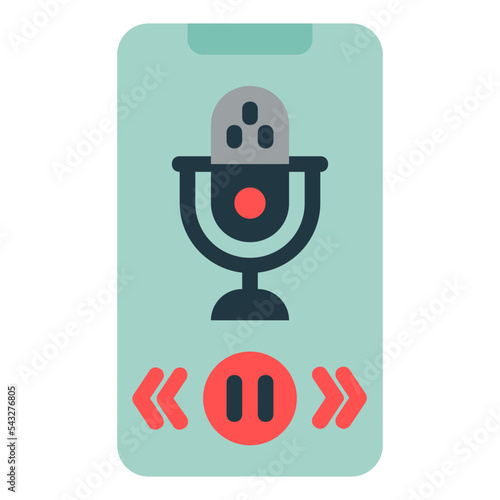 online podcast icon