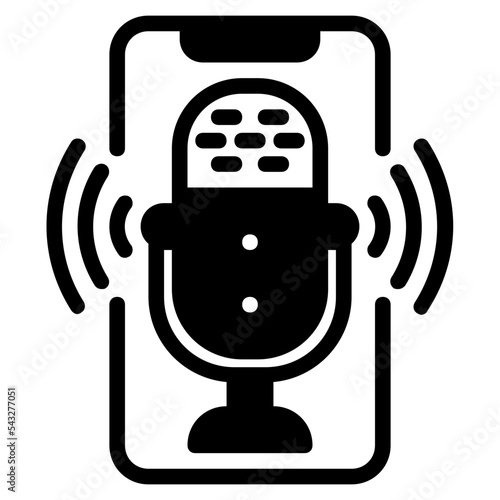 online podcast icon