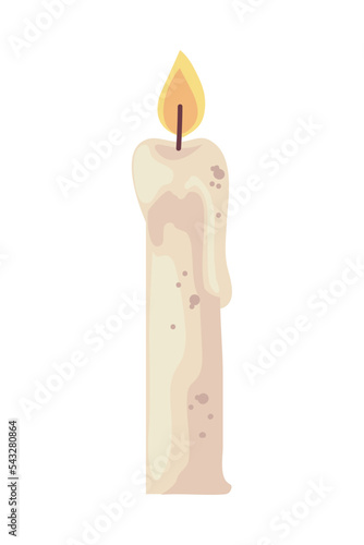 white candle design