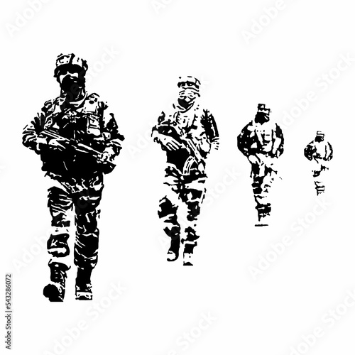 India soldier vector fo graphic resources