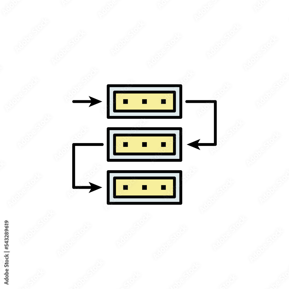 Planning finance chart outline icon. Element of finance illustration icon. signs, symbols can be used for web, logo, mobile app, UI, UX Planning finance chart outline icon. Element of finance illustration icon. signs, symbols can be used for web, logo, mobile app, UI, UX