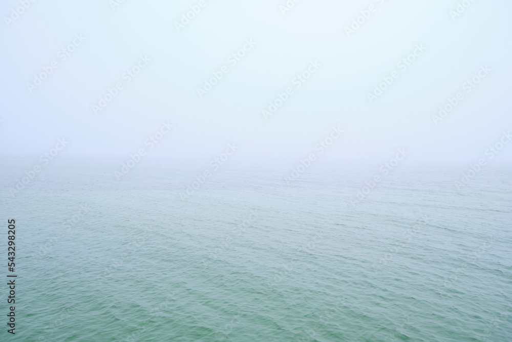 Obraz premium See bei Nebel 01