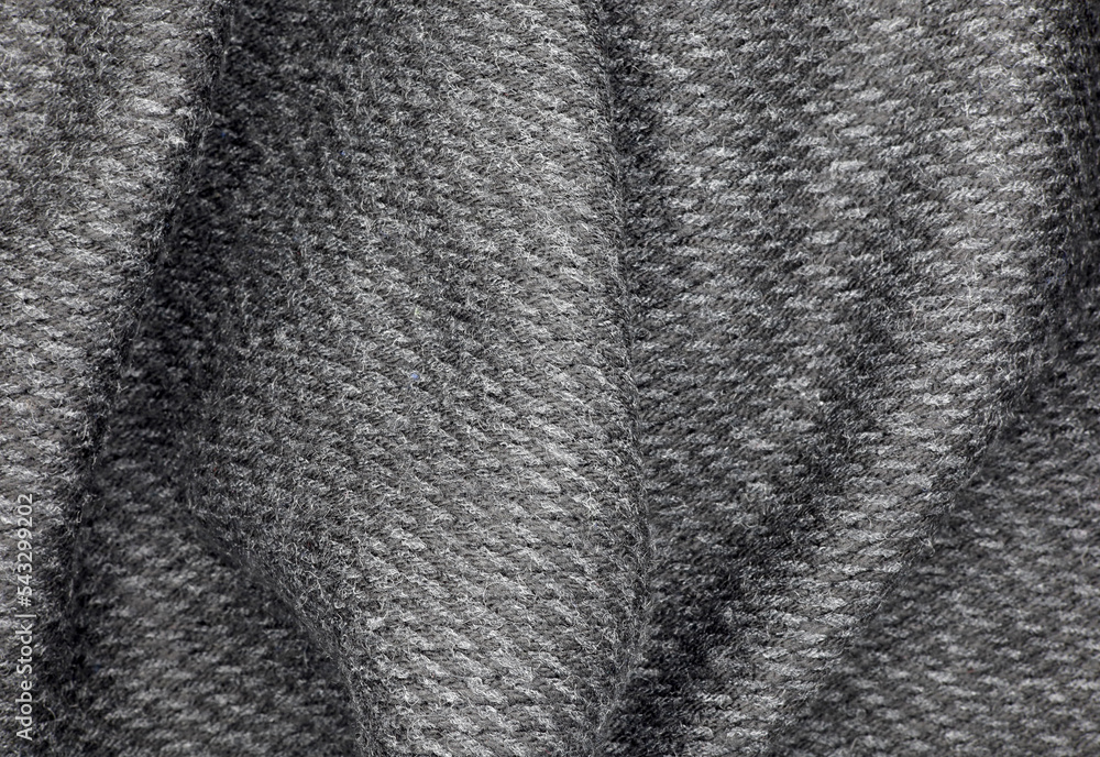 Fototapeta premium black woolen fabric texture background