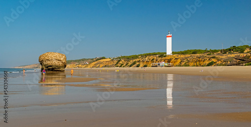 beach in Matalascanas in andalusia photo