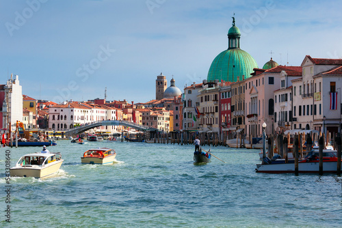 Tela Grand canal Venice, Italy.