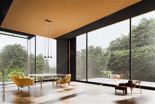 Big luminous living room