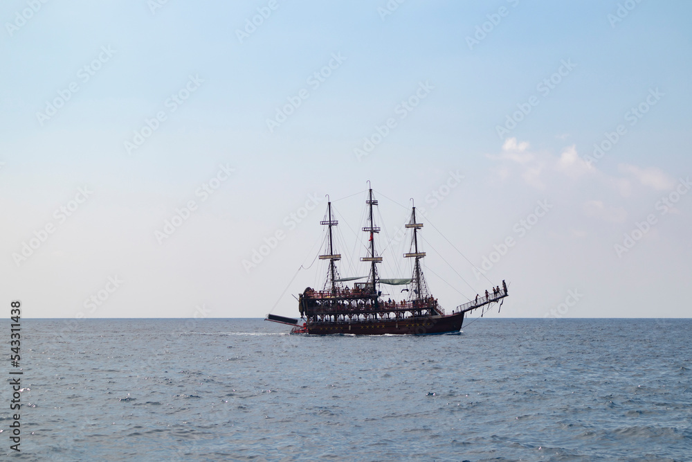 ship in the sea ship in the sea