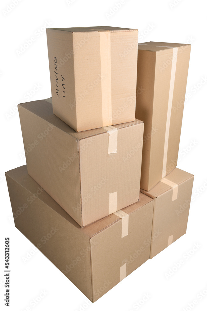Obraz premium Cardboard Boxes