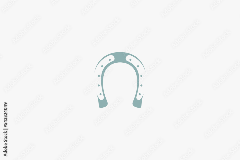 Illustration vector graphic of horseshoe Illustration vector graphic of horseshoe