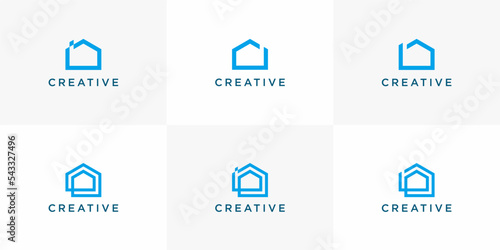 set of icons for your design home