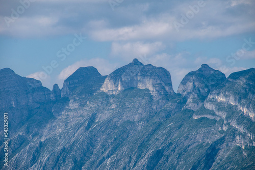 snow covered mountains