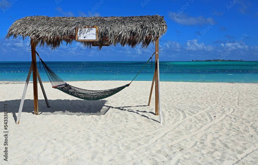 The hammock on the beach - The Bahamas