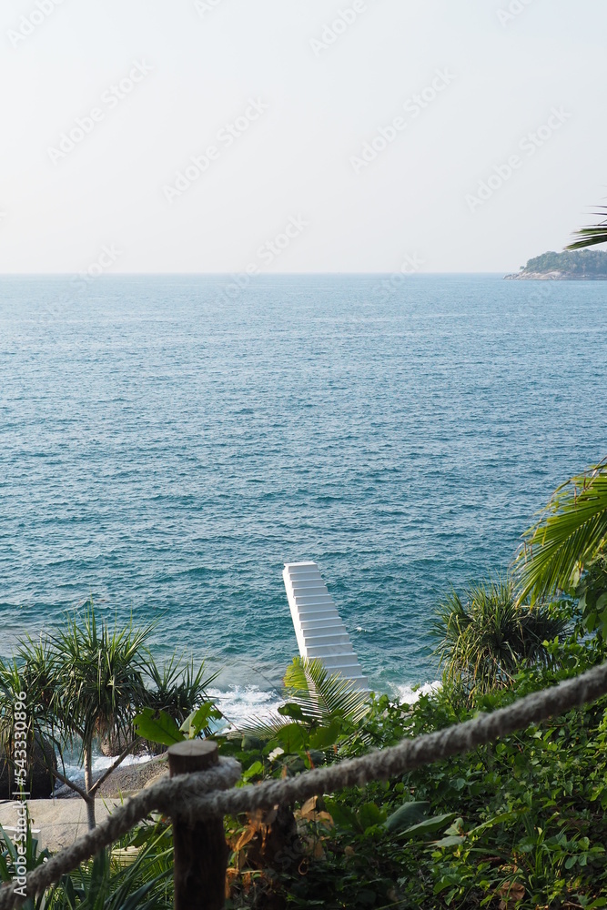 Fototapeta premium sea stair