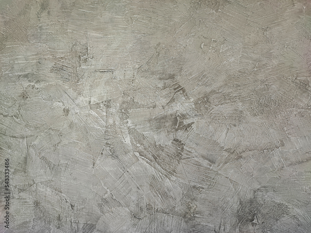 Naklejka premium Loft style cement wall. Loft style uneven color plaster floor. and has rough marks.