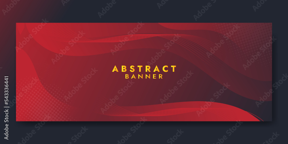 Abstract Red Fluid Banner Template. Modern background design. gradient color. Dynamic Waves. Liquid shapes composition. Fit for banners Abstract Red Fluid Banner Template. Modern background design. gradient color. Dynamic Waves. Liquid shapes composition. Fit for banners