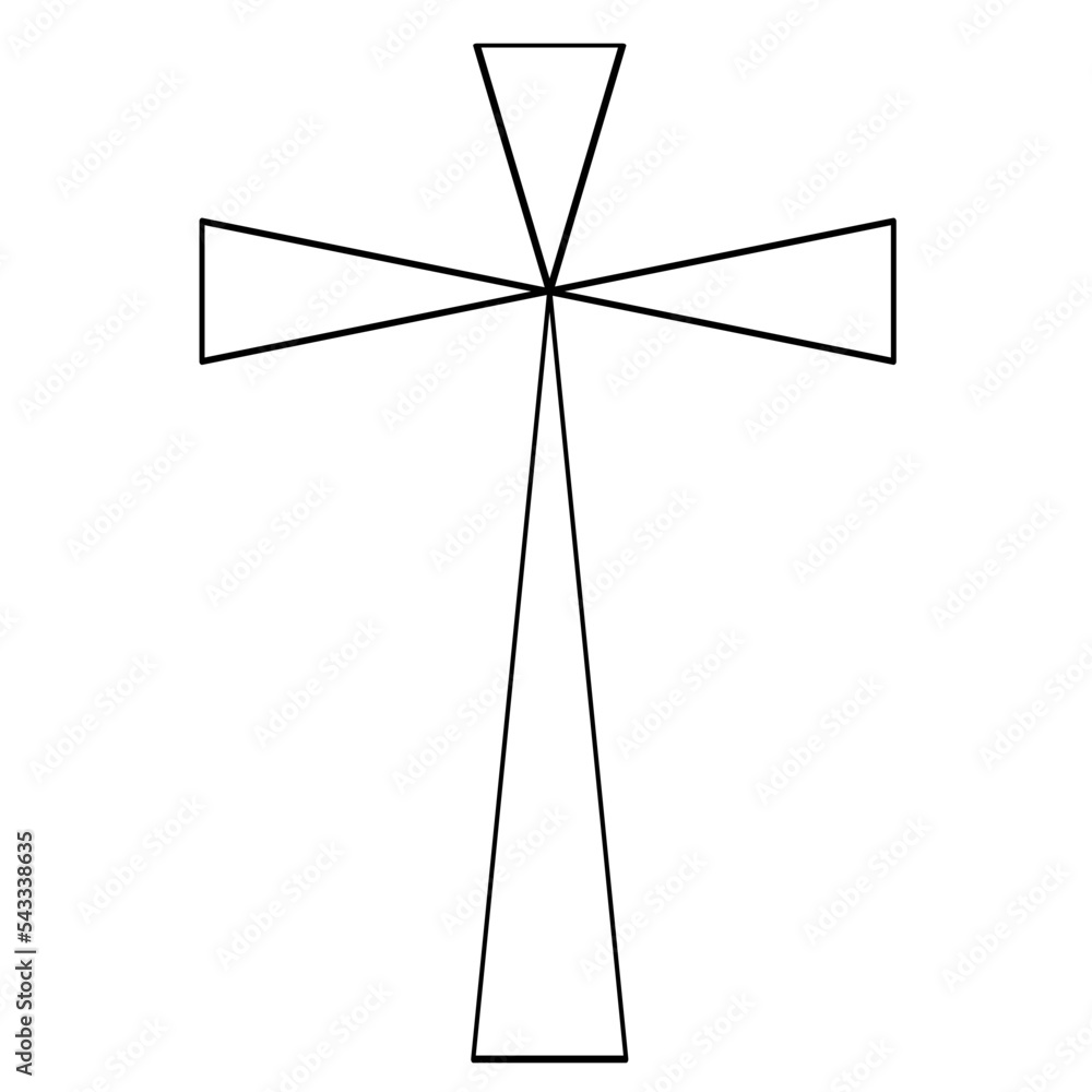 Triangle Christ Cross Triangle Christ Cross