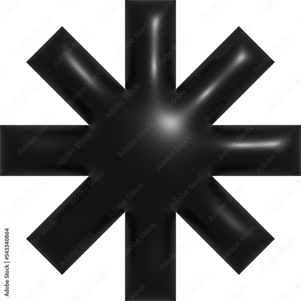 3d black abstract shape decoration 3d black abstract shape decoration