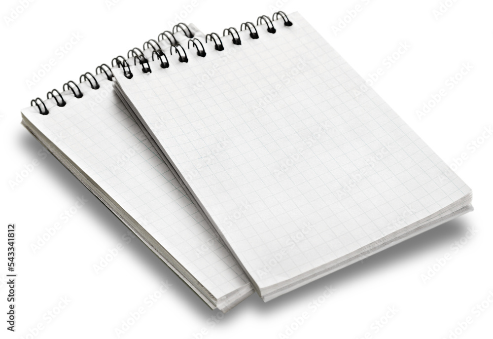 Shopping list paper page notebook with a texture of squares Shopping list paper page notebook with a texture of squares