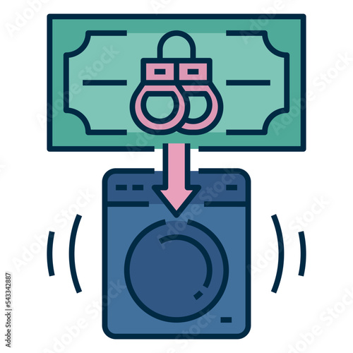 money laundering icon