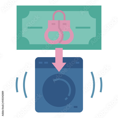 money laundering icon