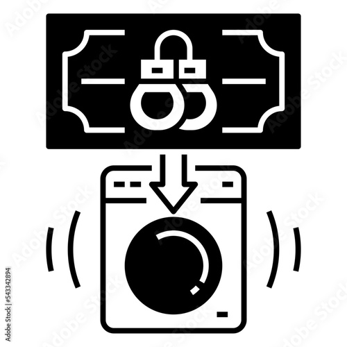 money laundering icon