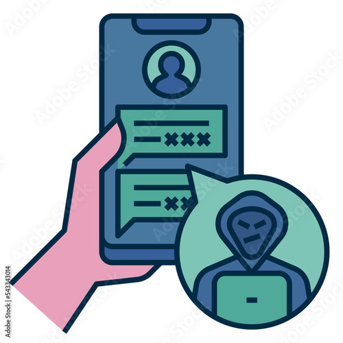 smishing sms icon