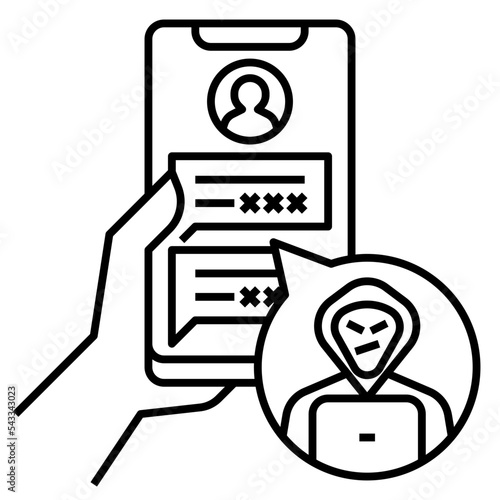smishing sms icon