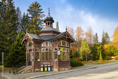  sanatorium, spa town Karlova Studanka, Jeseniky mountains, Czech republic